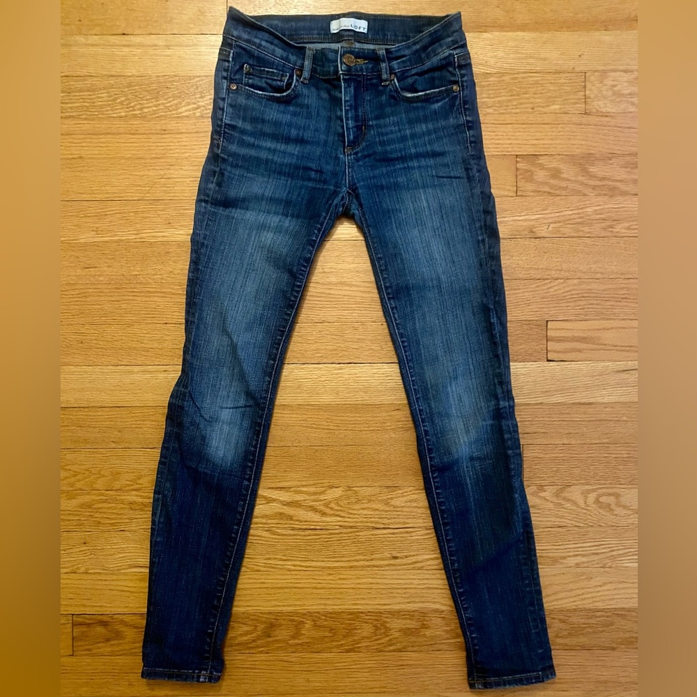LOFT skinny crop denim jeans